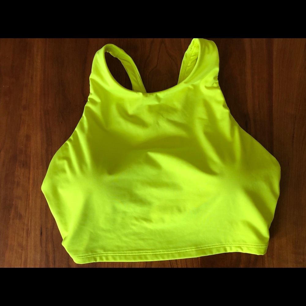 Athleta Conscious Crop Bikini Top